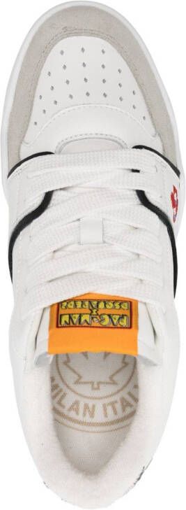 DSQUARED2 PAC-MAN™ panelled sneakers White