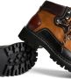 Dsquared2 panelled leather hiking boots Brown - Thumbnail 4