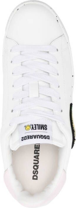 Dsquared2 patch-detail low-top sneakers White