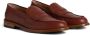 Dsquared2 pebbled leather penny loafers Brown - Thumbnail 2