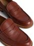 Dsquared2 pebbled leather penny loafers Brown - Thumbnail 5