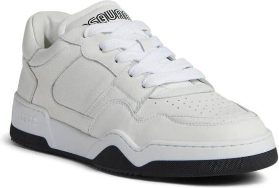 Dsquared2 perforated lace-up sneakers White