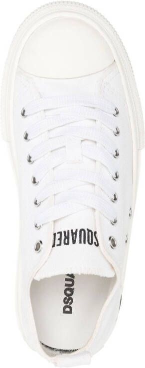 Dsquared2 platform-sole low-top sneakers White