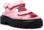 Dsquared2 platform touch-strap sandals Pink - Thumbnail 2