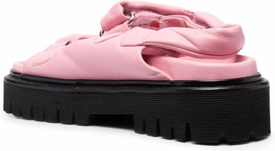 Dsquared2 platform touch-strap sandals Pink