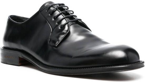 Dsquared2 polished-finish lace-up shoes Black