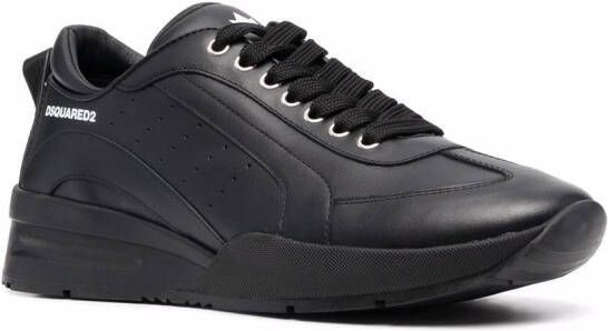 Dsquared2 round-toe lace-up sneakers Black