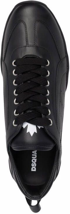 Dsquared2 round-toe lace-up sneakers Black