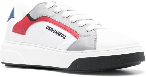 Dsquared2 side logo-print low-top sneakers White