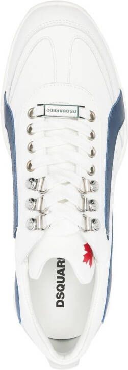 Dsquared2 side-stripe low-top sneakers White