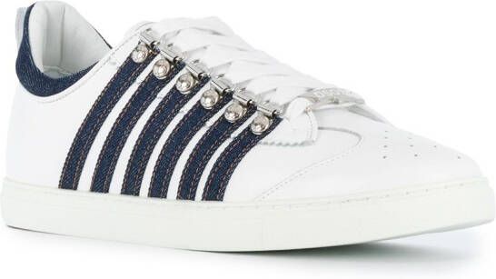 Dsquared2 side-stripe sneakers White
