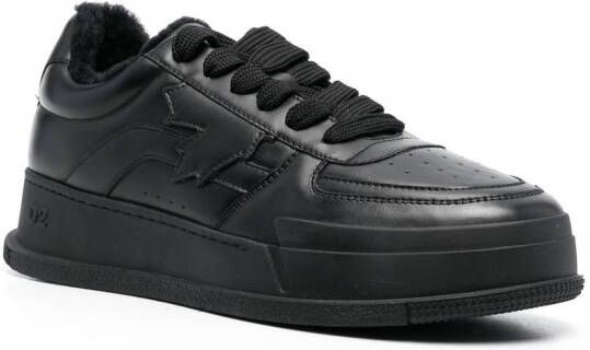 Dsquared2 Slash chunky low-top sneakers Black