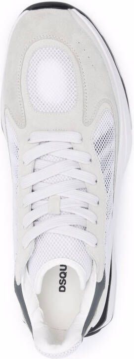 Dsquared2 Slash lace-up sneakers Grey