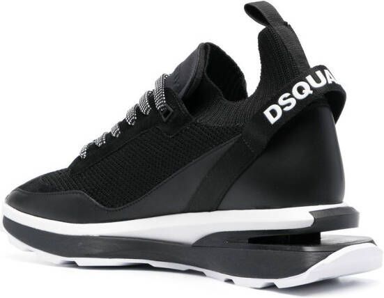 Dsquared2 Slash logo-print sneakers Black