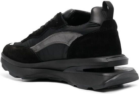 Dsquared2 Slash panelled low-top sneakers Black
