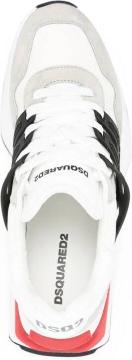 Dsquared2 Slash panelled sneakers White
