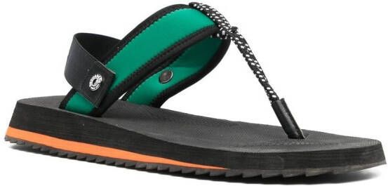 Dsquared2 sling-back open sandals Black