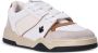 Dsquared2 Spiker leaf-embroidered leather sneakers White - Thumbnail 2