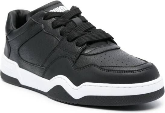 Dsquared2 Spiker leather sneakers Black