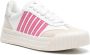 Dsquared2 striped lace-up sneakers White - Thumbnail 2
