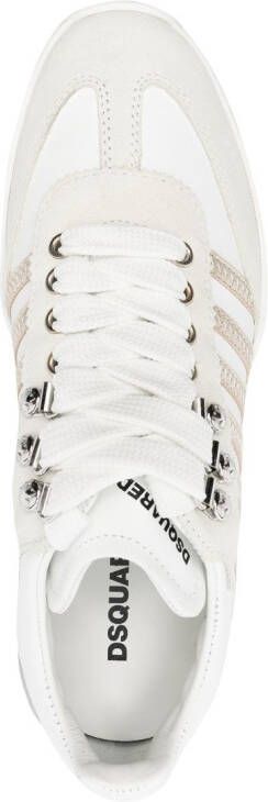 Dsquared2 striped low-top sneakers White