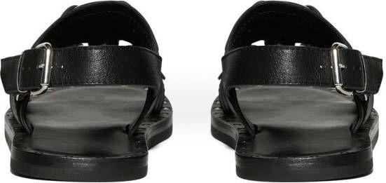 Dsquared2 stud-detail calf-leather sandals Black
