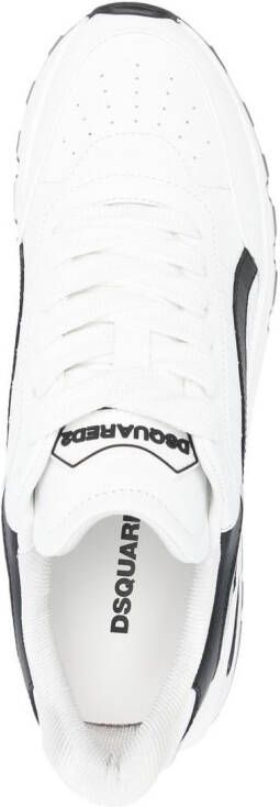 Dsquared2 two-tone chunky sneakers White