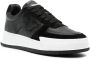 Dsquared2 two-tone lace-up leather sneakers Black - Thumbnail 2