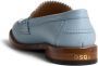 Dsquared2 two-tone leather loafers Blue - Thumbnail 3