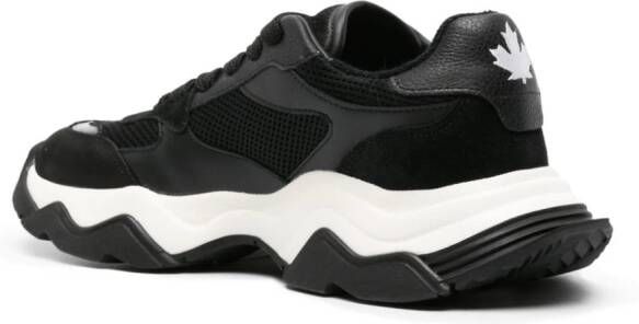 Dsquared2 Wave panelled chunky sneakers Black