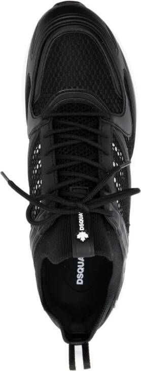 Dsquared2 x Dash panelled low-top sneakers Black
