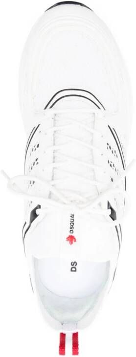 Dsquared2 x Dash panelled low-top sneakers White