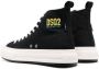 DSQUARED2 x Smurfs high-top cotton sneakers Black - Thumbnail 3