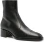 DSQUARED2 zip-up leather ankle boots Black - Thumbnail 2