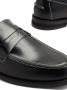 DUKE & DEXTER contrast-stitching leather loafers Black - Thumbnail 2