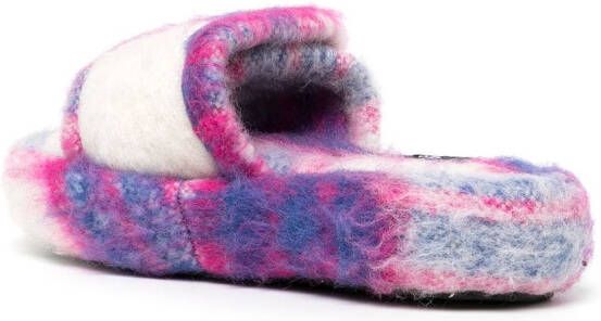 DUOltd Volume check slippers Purple