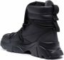 Ea7 Emporio Armani chunky leather lace-up boots Black - Thumbnail 3
