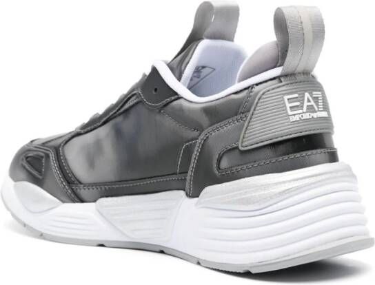 Ea7 Emporio Armani Crusher Distance panelled sneakers Grey
