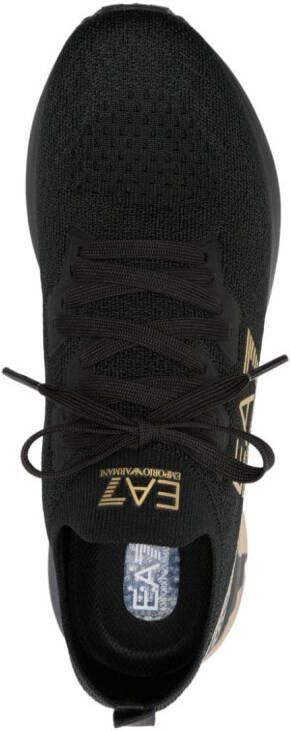 Ea7 Emporio Armani Crusher Distance running sneakers Black