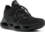 Ea7 Emporio Armani cut-out chunky sneakers Black - Thumbnail 2
