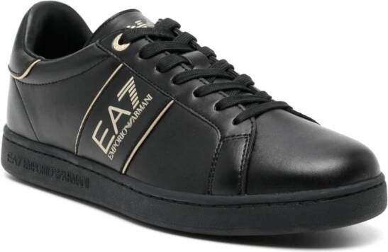 Ea7 Emporio Armani EA7 Classic leather sneakers Black