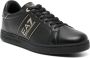 Ea7 Emporio Armani EA7 Classic leather sneakers Black - Thumbnail 2
