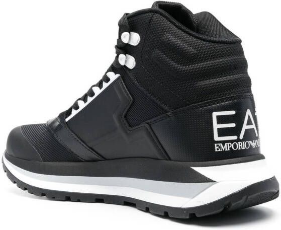 Ea7 Emporio Armani Ice high-top sneakers Black