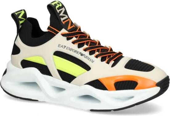 Ea7 Emporio Armani Infinity Cage chunky sneakers Neutrals