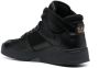 Ea7 Emporio Armani logo-debossed high-top sneakers Black - Thumbnail 3