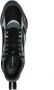 Ea7 Emporio Armani logo-patch panelled sneakers Black - Thumbnail 4