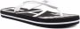 Ea7 Emporio Armani logo-print flat flip flops Black - Thumbnail 2