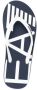 Ea7 Emporio Armani logo-print flip flops Blue - Thumbnail 4