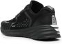 Ea7 Emporio Armani logo-print mesh-panelling sneakers Black - Thumbnail 3