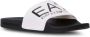 Ea7 Emporio Armani logo-print moulded-footbed slides White - Thumbnail 2